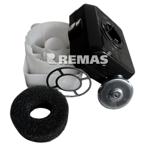 Hava Filtresi Kiti Yağlı Tip Dirseksiz Honda GX160 - GX200 - 5,5 HP - 6,5 HP - 7 HP Benzinli Motorlar