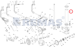 Subap İtici Borusu ANTOR 3LD450 - 3LD510 Dizel Motorlar