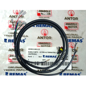 Kablo Seti Şarj İkazlı Standart ANTOR 4LD640 - 4LD820 Dizel Motorlar