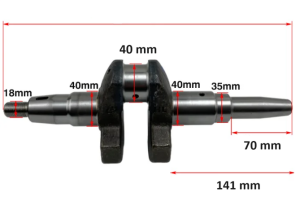 Krank Mili Orta Konik 186FA Dizel Motor