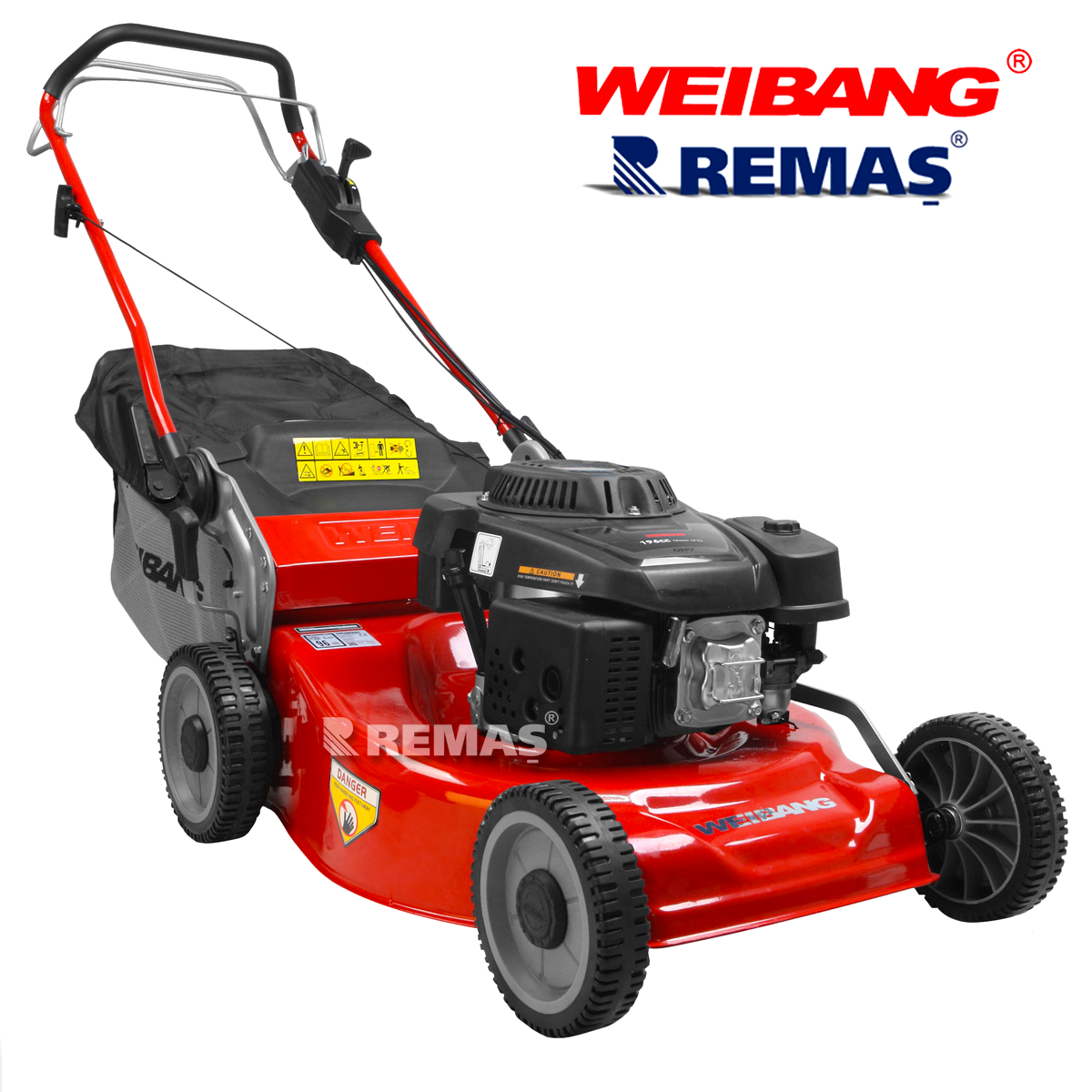 Weibang WB537SLC Şanzımanlı 53 cm Çim Benzinli Biçme Makinesi