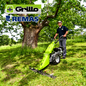 Grillo GF3 Honda GX200 Motorlu Yağ Banyolu 110 cm Benzinli Çayır Biçme Makinesi