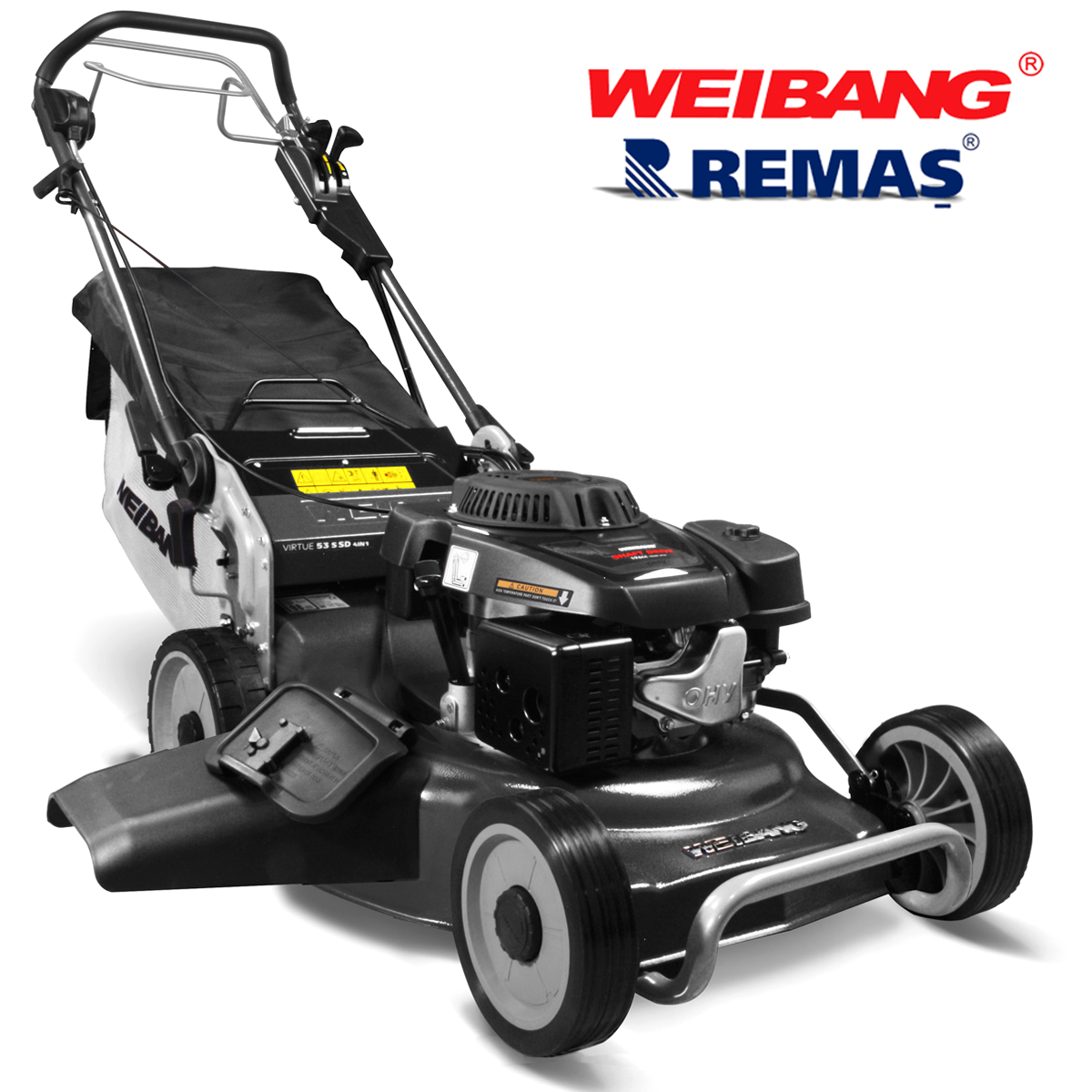 Weibang WB537 SCV3IN1-BBC EUR5 Şanzımanlı Benzinli Çim Biçme Makinesi
