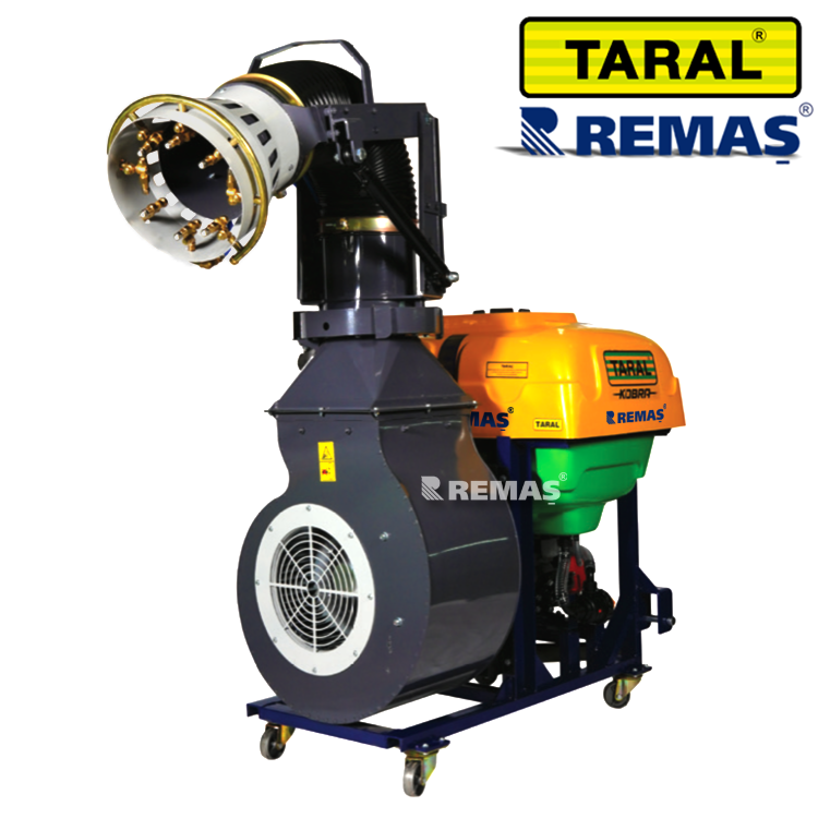 Taral Kobra TA 400 Döner Bacalı Salyangoz Robot Fan 400 LT İlaçlama Makinası