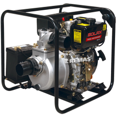 Solax 80KB-3E Marşlı 3''inç Su Motoru Dizel Motopomp