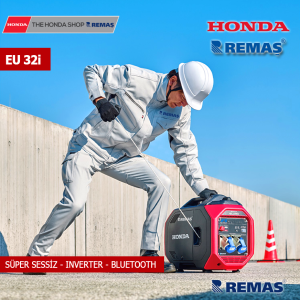 Honda EU32i Inverter 3.2 kVA Bluetooth Sessiz Benzinli Jeneratör