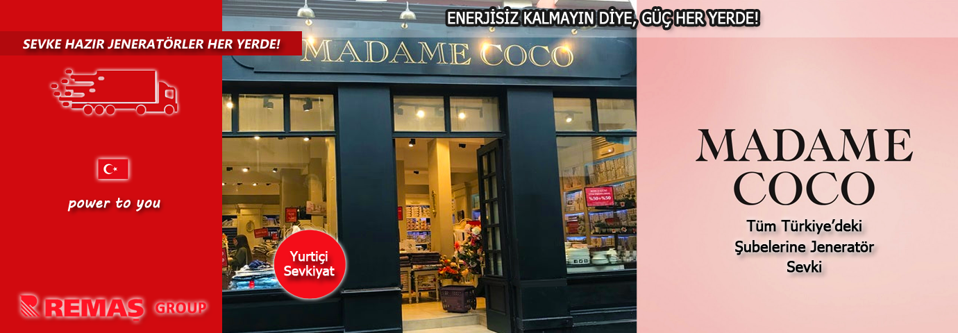 Madame Coco Jeneratör Sevki