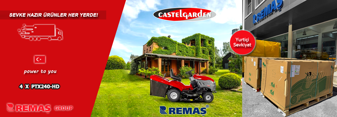 Çim Traktörü Sevke Hazır