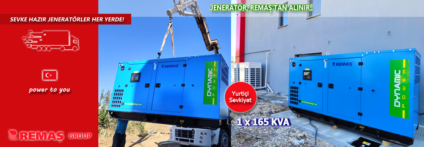 Güç Her Yerde Dizel Jeneratör Sevki