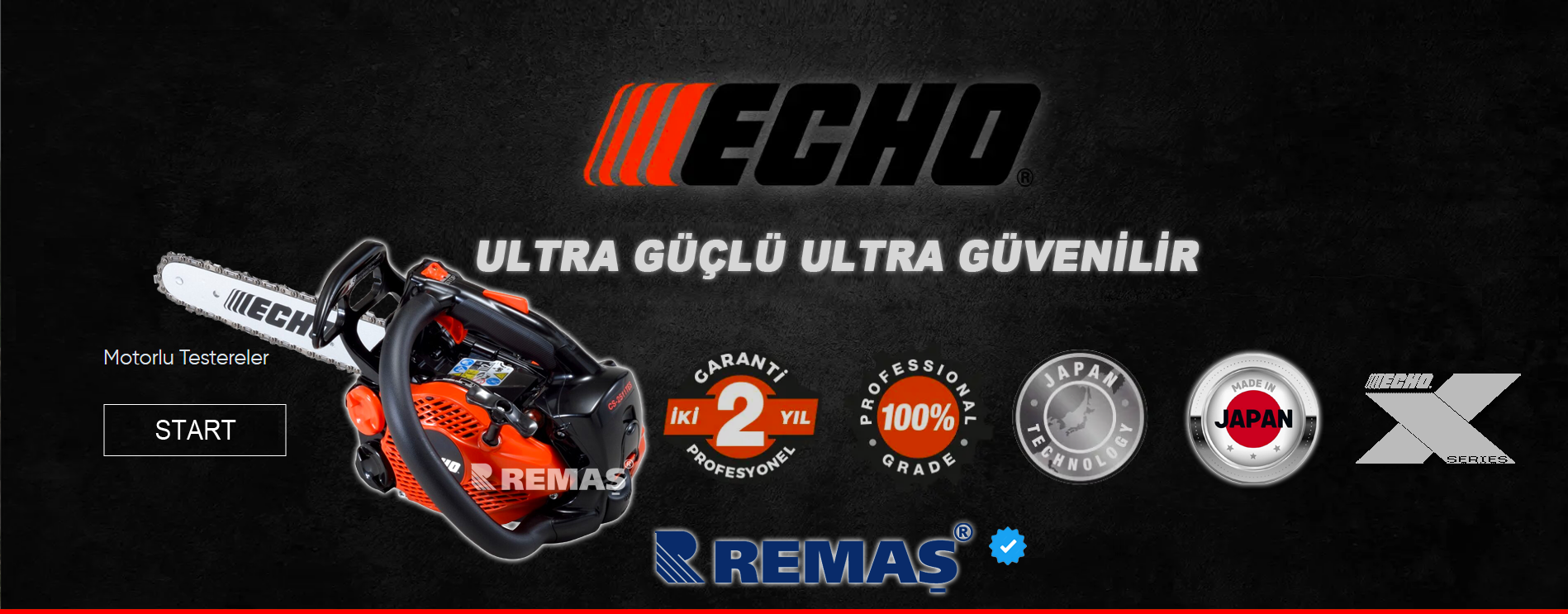 ECHO JAPAN MOTORLU TESTERE