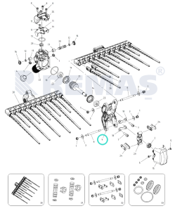 Çırpıcı Parmak Yatağı CAMPAGNOLA DIABLO