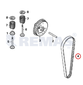 Triger Kayışı Honda UMK435 - GX35