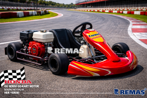 Honda GX200 UT2 RHQ4 İpli 6.5 HP Benzinli GoKart Motoru