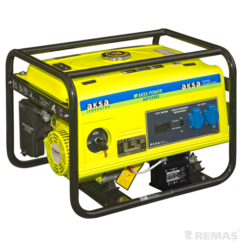 Aksa AAP 3500 E Marşlı 3.5 kVA Benzinli Jeneratör