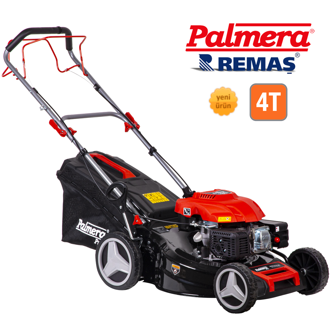 Palmera DM51S-D196 Şanzımanlı 51 cm Benzinli Çim Biçme Makinesi