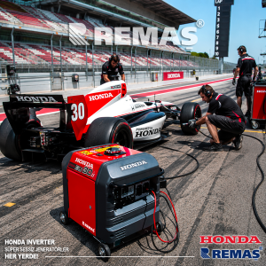 Honda EU30 is Benzinli 3 kVA Jeneratör - Marşlı -Tekerlekli