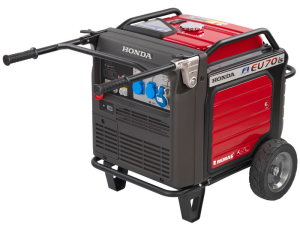 Honda EU70is Marşlı İnvertörlü 7 kVA Benzinli Jeneratör - Süper Sessiz