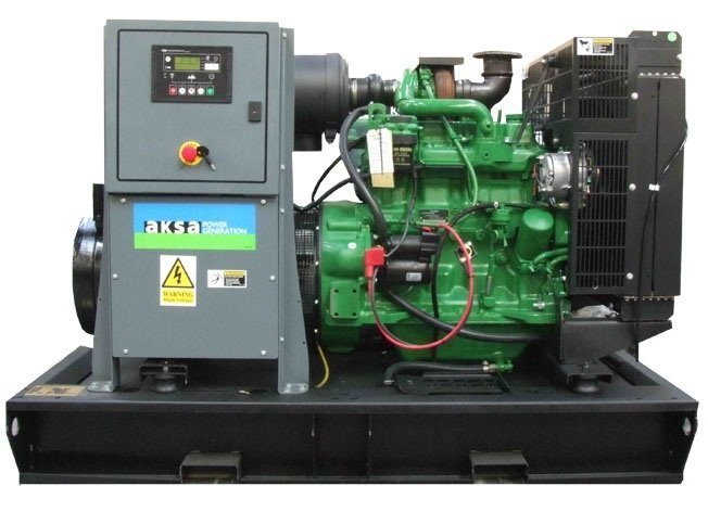 132 kVA John Deere Motorlu Otomatik Kabinli Dizel Jeneratör