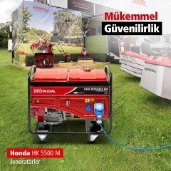 Honda HK 5500 MS Benzinli Jeneratör - Otomatik - 5.5 kVA