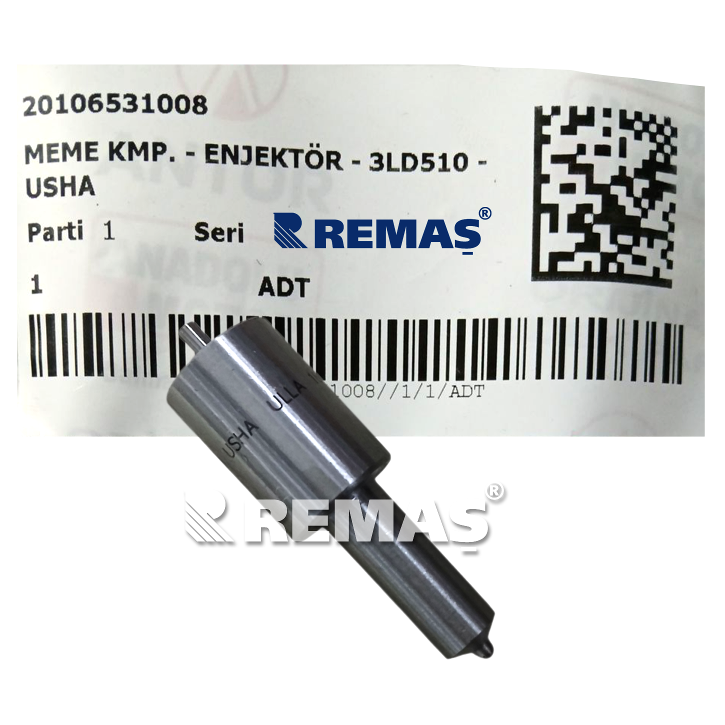 Enjektör Memesi Kalem Tip ANTOR 3LD450 - 3LD510 Dizel Motorlar