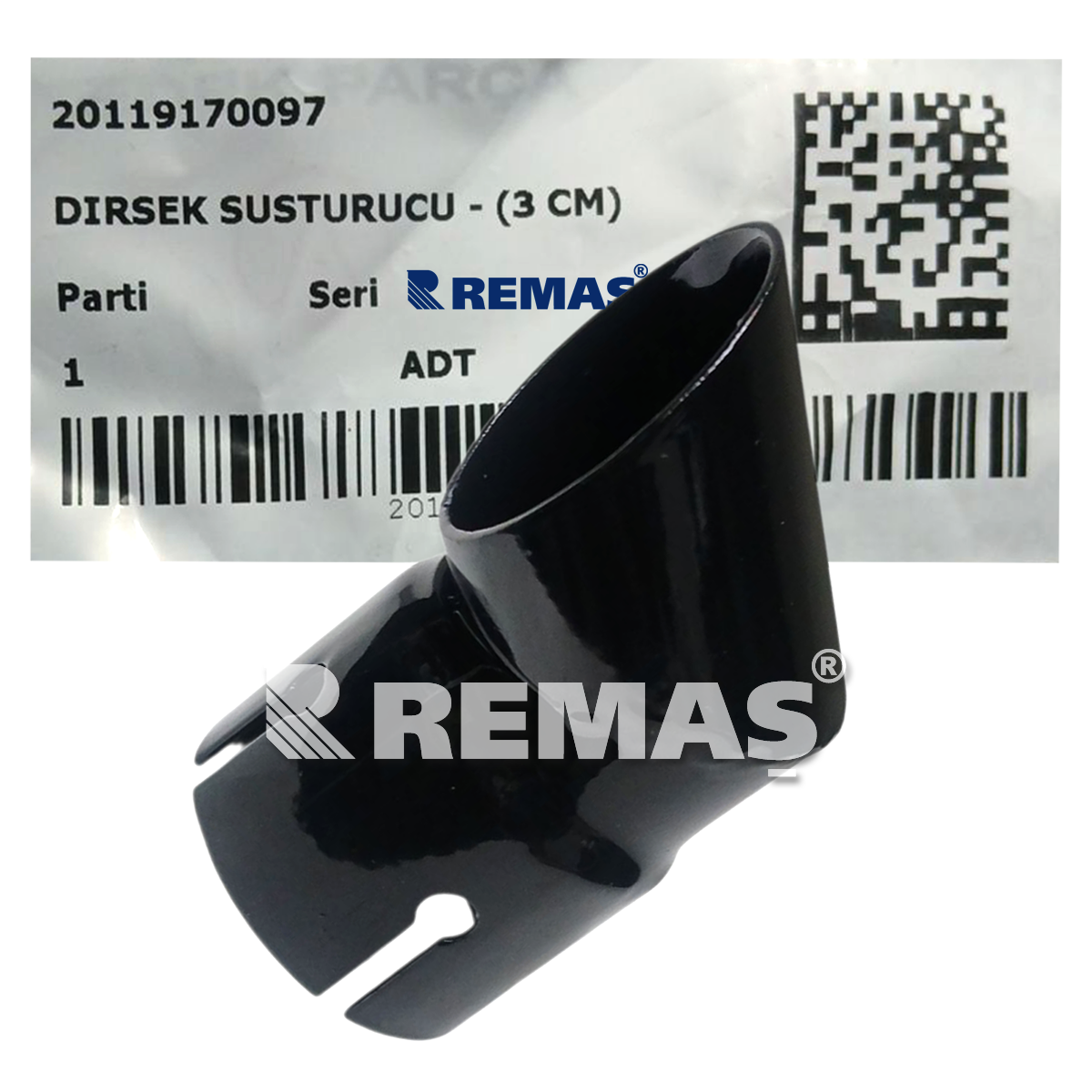 Egzoz Susturucu Dirseği 3 cm ANTOR 3LD450 - 3LD510 Dizel Motorlar