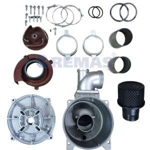 Su Pompası Komple 4'' Kamalı 25 mm Dizel Motorlar ile Uyumlu