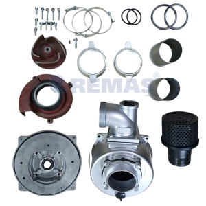 Su Pompası Komple 4'' Kamalı 25 mm Dizel Motorlar ile Uyumlu