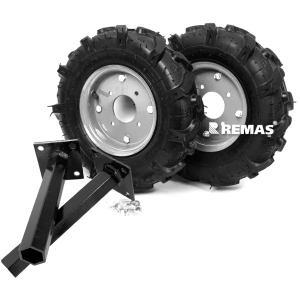 Çapa Makinası Tekerlek Aks Komple 400x8 Sağ ve Sol Takım Taral