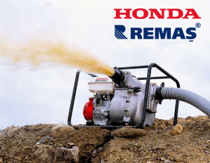 Honda WT 40 X Motopomp 4'' Parmak Benzinli Pis Su Motoru