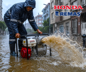 Honda WT 40 X Motopomp 4'' Parmak Benzinli Pis Su Motoru