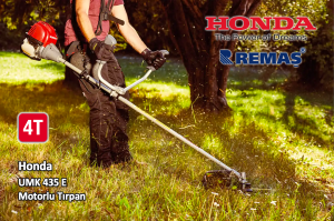 Honda UMK 435 E Benzinli Motorlu Tırpan ( Yan Tip - 4 Zamanlı )