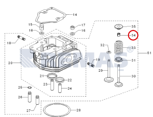 Subap Tırnağı ANTOR 3LD450 - 3LD510 - 6LD360 - 6LD400 Dizel Motorlar