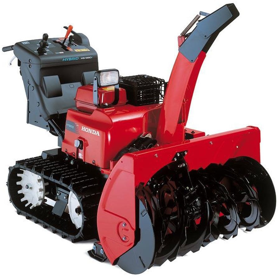 Honda HSM 1390i K1-ZE Hybrid Kar Küreme Püskürtme Makinası (13 HP OHV Motor 80 ton/saat - 18 m fırlatma )