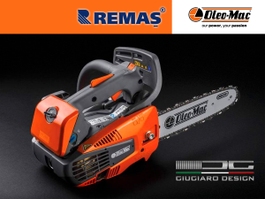 Oleo-Mac GST 250 EUR5 İnce Pala Benzinli Motorlu Dal Budama Testeresi