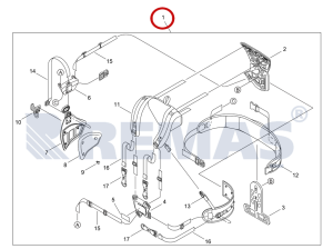 Tırpan Askısı Yan Tip ECHO SRM 520 ES Tırpanlar