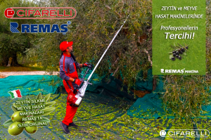 Cifarelli SC 605 EUR5 Teleskopik Zeytin Badem Silkme Meyve Hasat Makinası