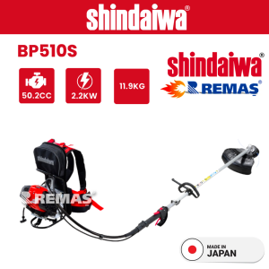 Shindaiwa BP 510 S Japon 3 HP Benzinli Motorlu Sırt Tırpan