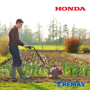 Honda FG 201 DE Tekerlekli 2.5 HP Benzinli Mini Çapa Makinası