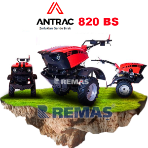 Antrac 820 BS Marşlı 17 HP Dizel Çapa Makinesi 4+1 Yerli Şanzıman