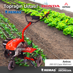 Honda Antrac 200 GO Tekerlekli Benzinli Çapa Makinesi