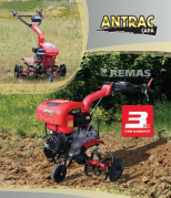 Antrac 320 D3 İpli 3 ileri - 1 geri Çapalama 6.5 HP Dizel Çapa Makinası