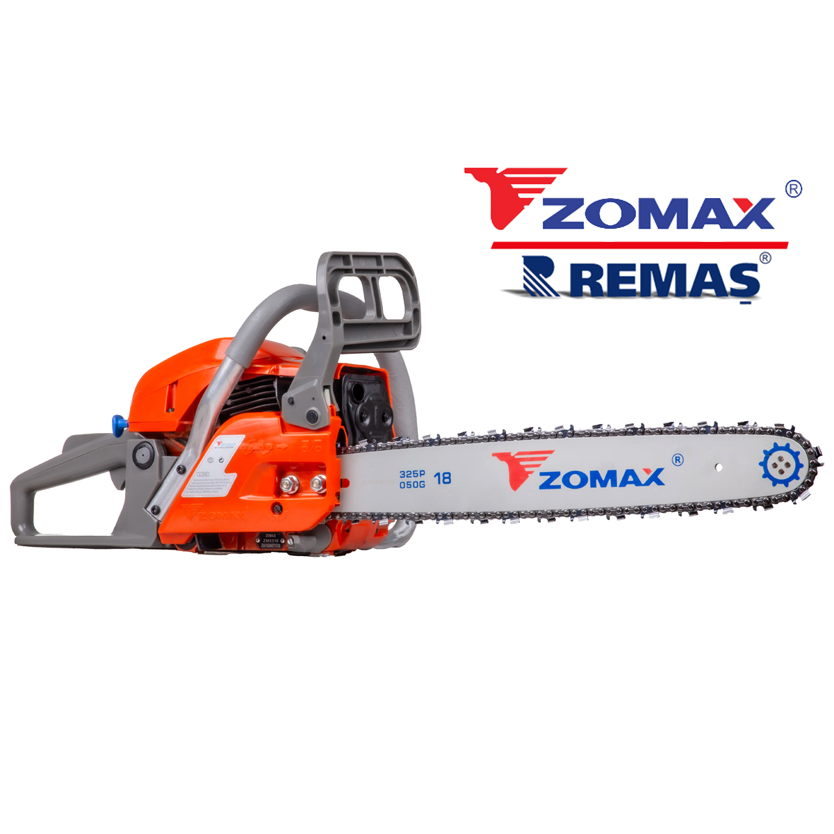 Zomax ZM5010 EUR5 Benzinli Motorlu Testere Ağaç Kesme Makinesi