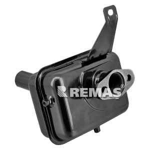 Egzoz - Susturucu Kare Alt Braketli ANTOR 3LD450 - 3LD510 Dizel Motorlar