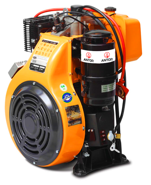 Antor 4 LD 820 Dizel Motor 17 HP Marşlı