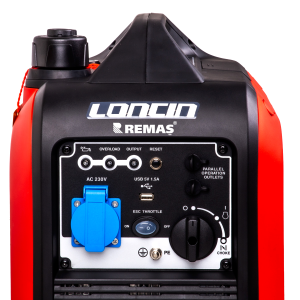 Loncin GR2300iS İpli İnvertörlü 2 kW Sessiz Benzinli Jeneratör
