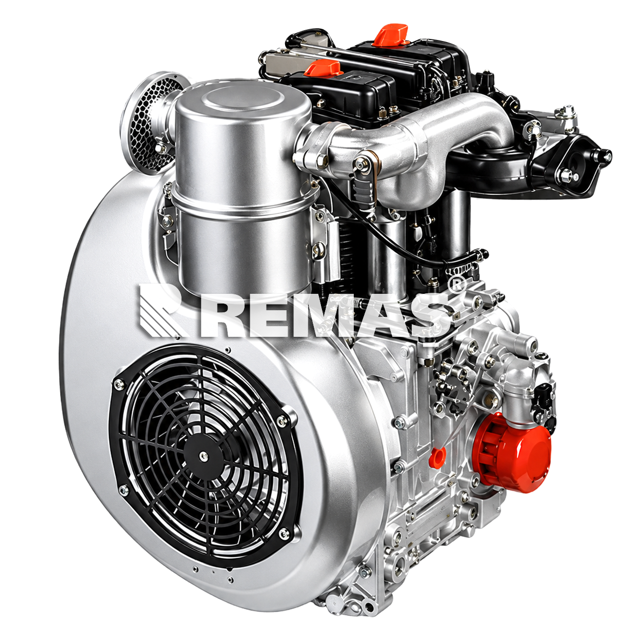 Kohler Lombardini 12 LD 477-2 Marşlı 21.5 HP Dizel Motor