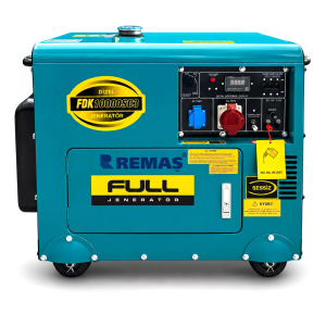 FULL FDK 10000 SC3 Marşlı 9.4 kVA Monofaze Kabinli Dizel Jeneratör