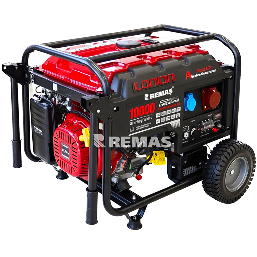 Loncin LC10000DAS-3 Marşlı 10 kVA Trifaze Benzinli Jeneratör