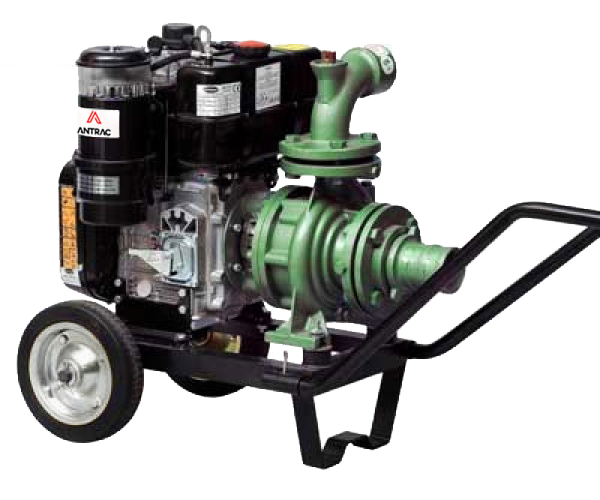 Antrac 6 LD 400 LS-2 Dizel Motopomp 8.5 HP İpli Salyangoz 2'' Parmak Su Motoru