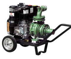 Antrac 6 LD 400 LS-2 Dizel Motopomp 8.5 HP İpli Salyangoz 2'' Parmak Su Motoru